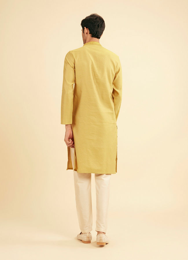 Manyavar Men Emerald Meadow Kurta Pajama