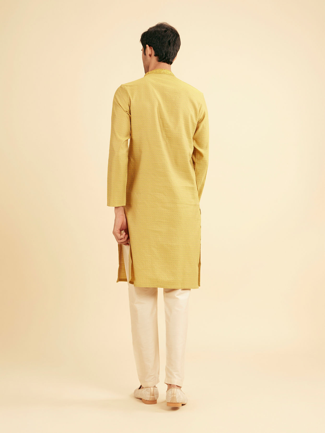 Manyavar Men Emerald Meadow Kurta Pajama