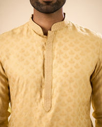 Manyavar Men Fawn Elegance Kurta Pajama