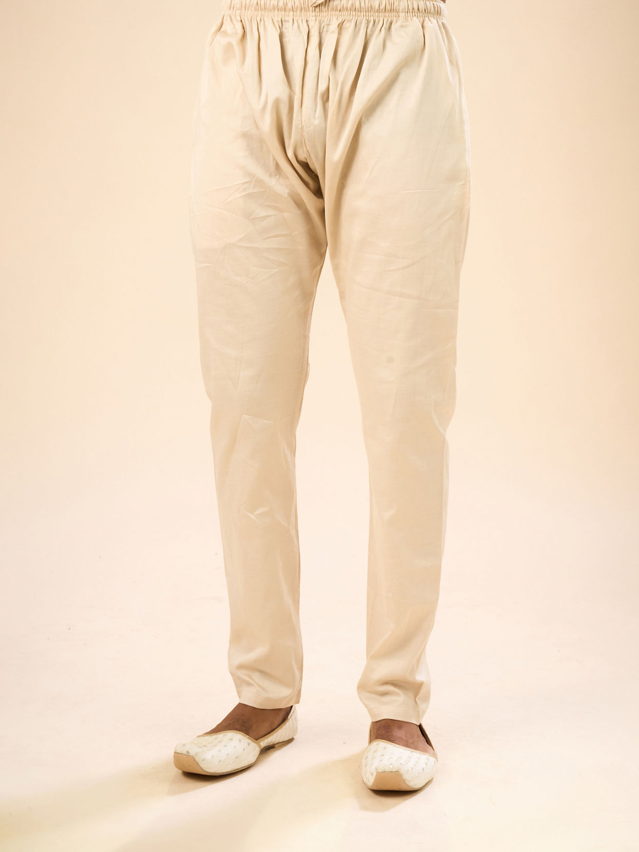 Manyavar Men Fawn Elegance Kurta Pajama