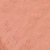 Raspberry Pink Leaf Patterned Kurta Set