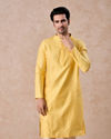 Elegant Yellow Kurta Pajama Set