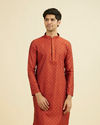 Rust Splendor Kurta Pajama