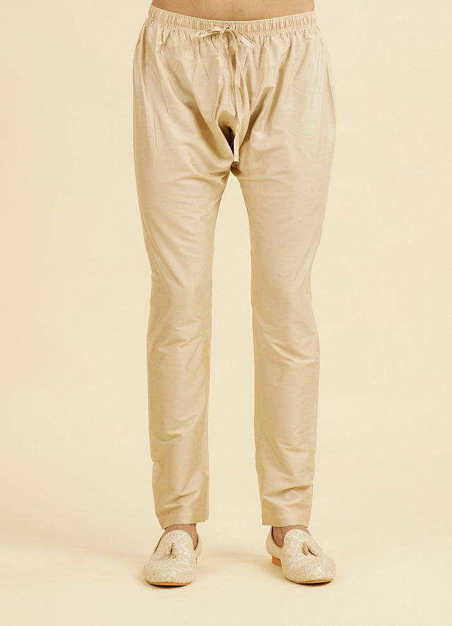 Manyavar Men Rust Splendor Kurta Pajama