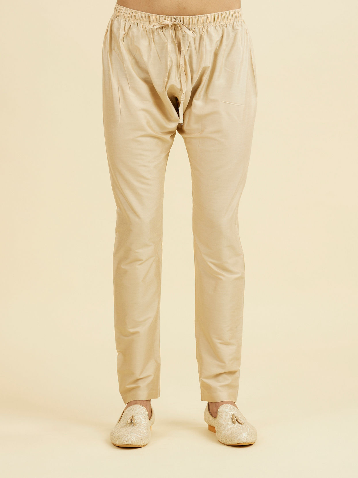 Manyavar Men Rust Splendor Kurta Pajama