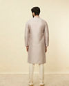 Manyavar Men Lilac Buta Printed Kurta Set
