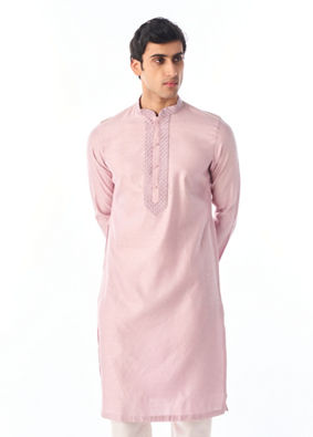 Manyavar Men Lilac Dream Kurta Pajama