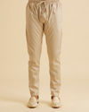 Manyavar Men Enthralling Beige Kurta Pajama
