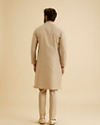 Manyavar Men Enthralling Beige Kurta Pajama
