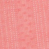 Coral Pink Self Patterned Kurta Set