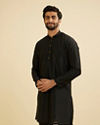 Black Elegance Kurta Pajama