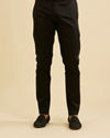Manyavar Men Black Elegance Kurta Pajama
