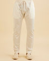 Manyavar Men Radiant Warm White Kurta Pajama