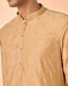 Manyavar Men Elegant Fawn Kurta Pajama