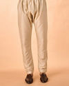 Manyavar Men Elegant Fawn Kurta Pajama