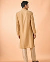 Manyavar Men Elegant Fawn Kurta Pajama