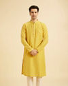 Radiant Mustard Exquisite Kurta Pajama
