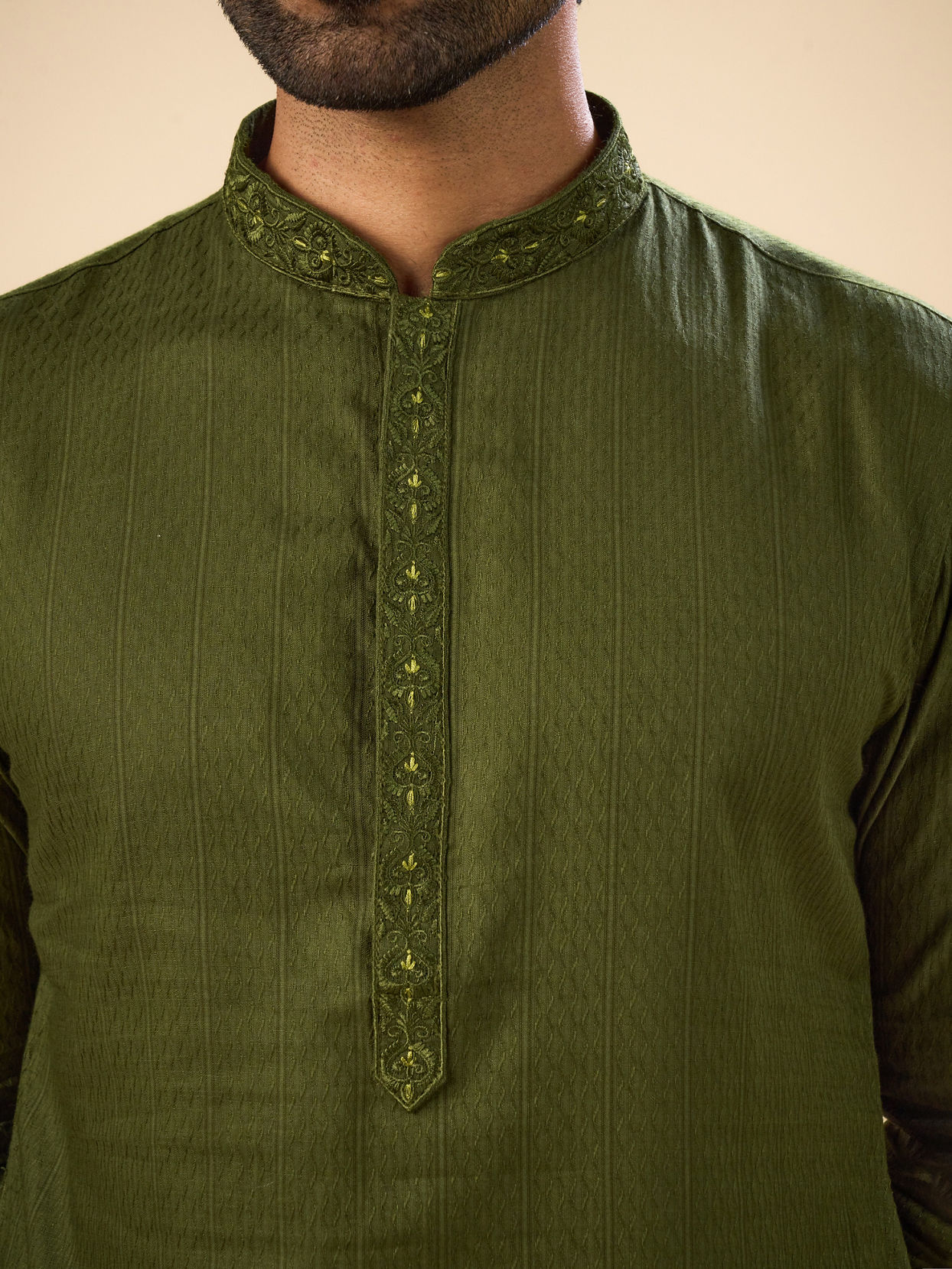 Manyavar Men Emerald Delight Kurta Pajama