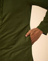 Manyavar Men Emerald Delight Kurta Pajama