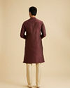 Manyavar Men Marvellous Maroon Kurta Pajama