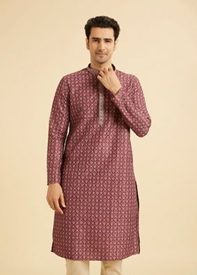Manyavar Men Rustic Splendour Kurta Pajama