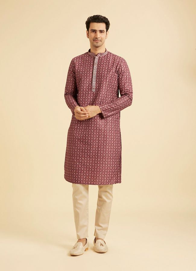Manyavar Men Rustic Splendour Kurta Pajama