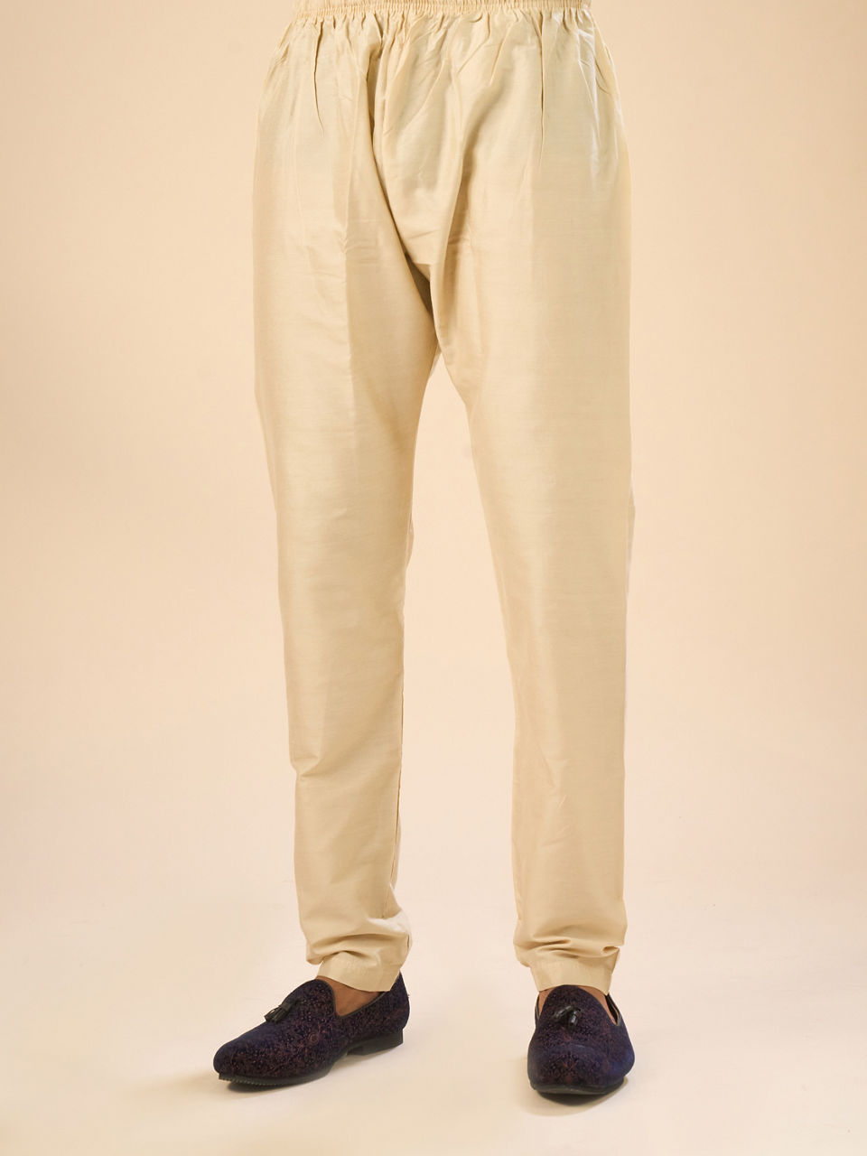 Manyavar Men Elegant Wine Kurta Pajama Set