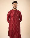 Maroon Majesty Kurta Pajama