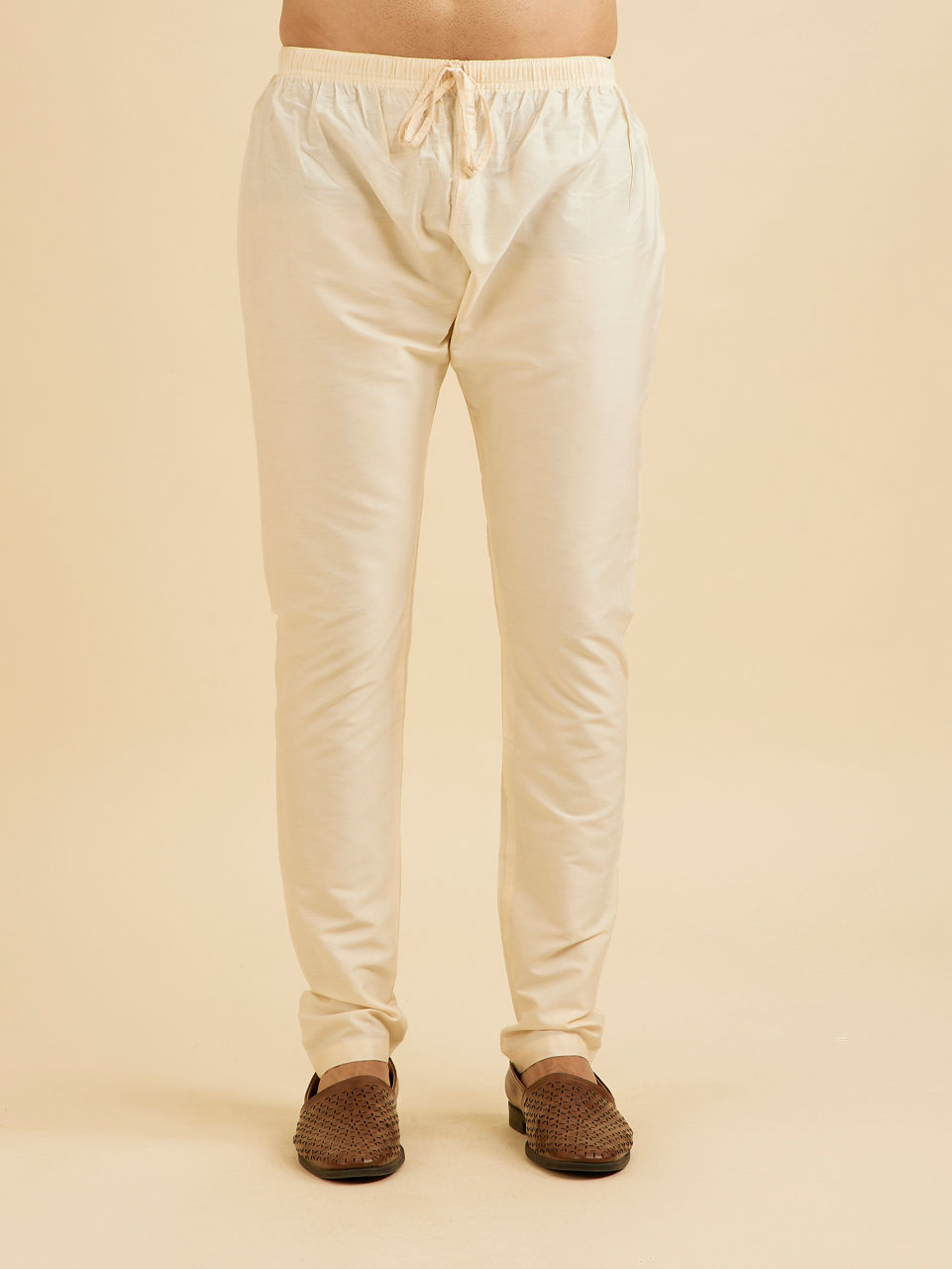 Manyavar Men Teal Green Aztec Printed Kurta Set