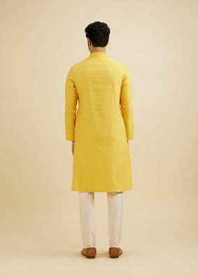 Manyavar Men Sunshine Elegance Kurta Pajama image number 5