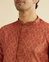 alt message - Manyavar Men Rustic Elegance Kurta Pajama image number 1