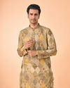 Manyavar Men Emerald Elegance Kurta Patiala