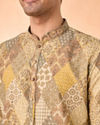 Manyavar Men Emerald Elegance Kurta Patiala