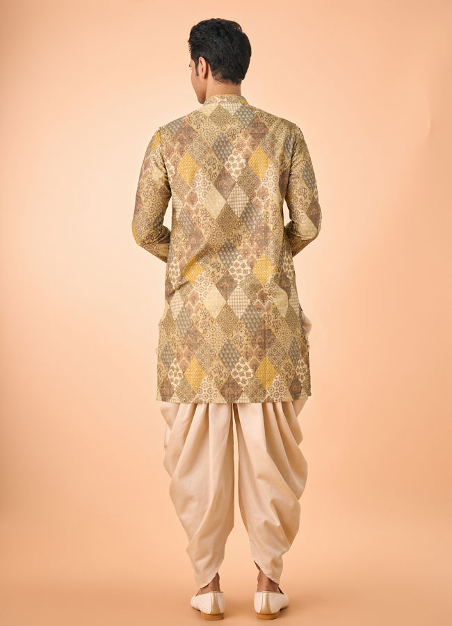 Manyavar Men Emerald Elegance Kurta Pajama