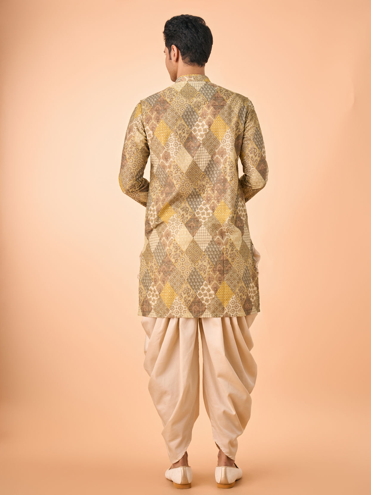 Manyavar Men Emerald Elegance Kurta Pajama