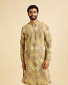 Manyavar Men Emerald Elegance Kurta Pajama