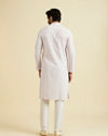 Manyavar Men Festive Pink Cotton Kurta Pajama