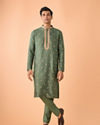 Manyavar Men Emerald Delight Kurta Pajama