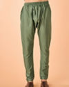 Manyavar Men Emerald Delight Kurta Pajama