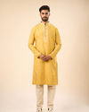 Manyavar Men Sun Kissed Mustard Kurta Pajama