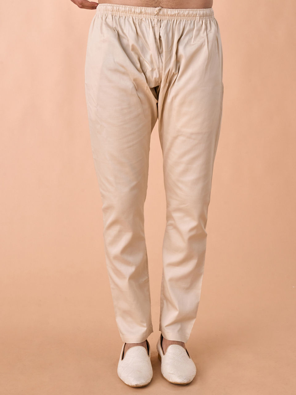 Manyavar Men Rust Radiance Kurta Pajama