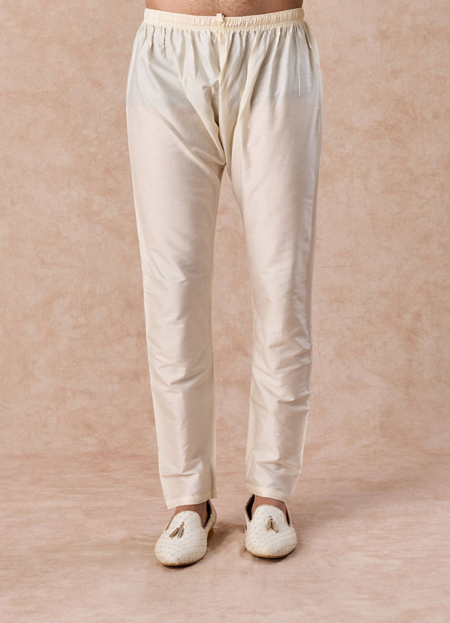 Manyavar Men Sunrise Yellow Kurta Pajama