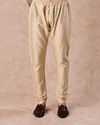 Manyavar Men Elegant Beige Kurta Pajama