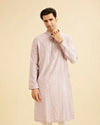 Lilac Elegance Kurta Pajama