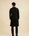 Manyavar Men Black Majesty Kurta Pajama