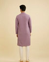 Manyavar Men Lilac Majesty Kurta Pajama image number 5