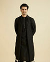 Black Elegance Kurta Pajama