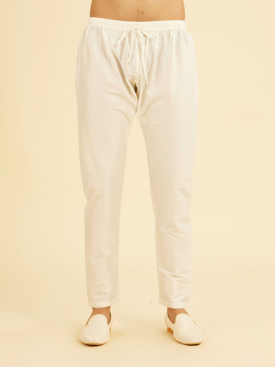 Manyavar Men Radiant Dusty Pink Kurta Pajama