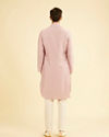 Manyavar Men Radiant Dusty Pink Kurta Pajama