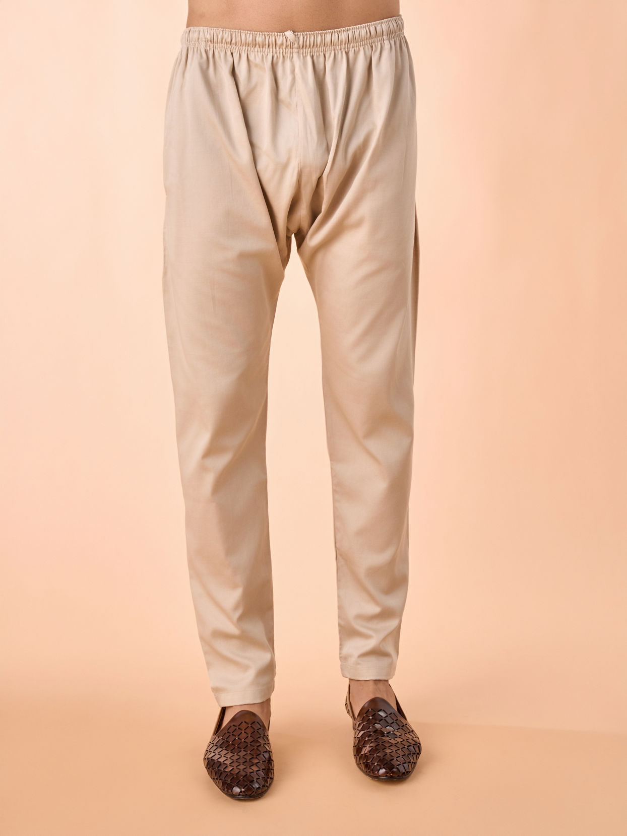 Manyavar Men Wine Elegance Kurta Pajama